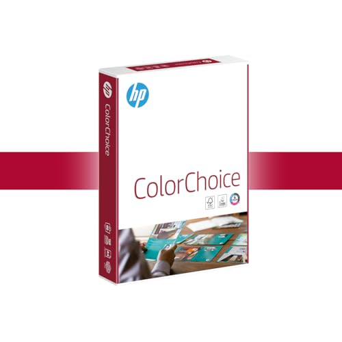 HP ColorChoice CHP750, Farblaserpapier ungestrichen , 90g/m², A4, Karton zu 5 X 500 Blatt, CHP750