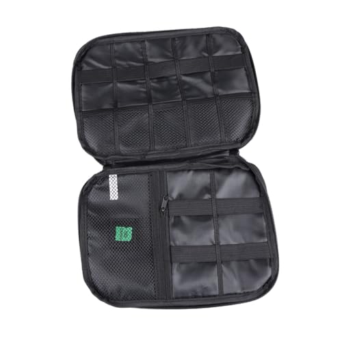 Bolsa de cable de viaje impermeable Uonlytech con compartimentos antiquedadas 7