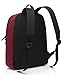 Vaschy Lightweight Backpack,20 Liters Classic Waterproof Collapsible Daypack for Sports and Traveling,Teenagers School Book Bag with Bottle Side Pockets Burgundy