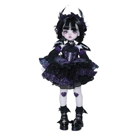 Oueneifs 1/6 Edithbjd BJD Doll pełny zestaw zabawka z żywicy dla dzieci w wieku 15 lat