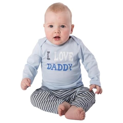 Amantes Textiles Pyjama Bébé I Love Daddy Cover