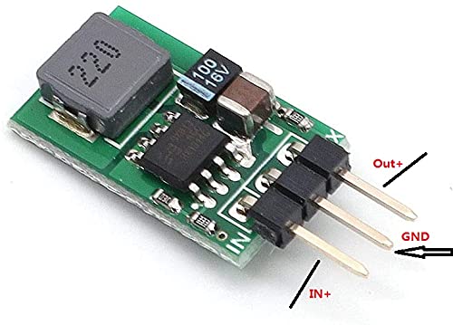 DollaTek 5Pcs 5V 1A Mini-Reglerblock mit drei Anschlüssen anstelle des LM7805 5.5~32V-Eingangs
