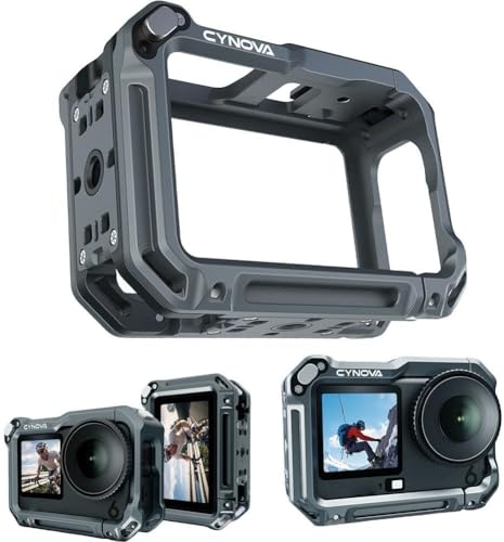 DJI Osmo Action 6��p �ی�P�[�W �A���~������ �N�C�b�N�����[�X �E�T�M�P�[�W �R�[���h�V���[�}�E���g�t�� 1/4�l�W���t�� for DJI Osmo Action6 �A�N�V�����J�����p �A�N�Z�T���[ �I�Y���A�N�V����6 �A�N�Z�T���[