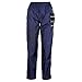 Produktbild CMP Regenhose Damen I wasserdicht ungefüttert Packaway in Hüfttasche I blau schwarz I Überziehhose 3000 mm Wassersäule mit Beutel Rebekara, Farbe:Navy, Größe:36