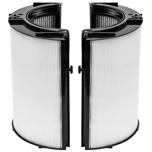 Filtr wymienny 2 w 1, kompatybilny z oczyszczaczami powietrza Dyson HP04, TP04, DP04, PH04, HP09, TP09, HP07, TP07, PH03, PH01, 360° Pure Cool, szkło kombi H13