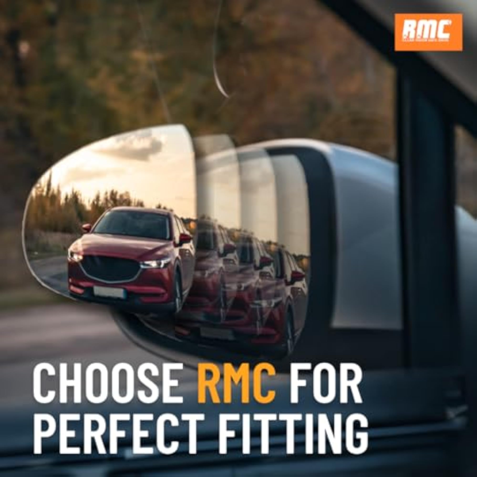Side View Mirror Glass Plate for Jeep Compass (Right Side)