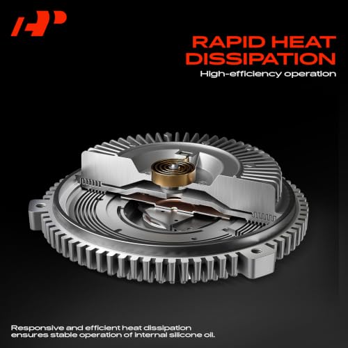 A-Premium Engine Cooling Fan Clutch Compatible with Chevy by A-premium - Image 4