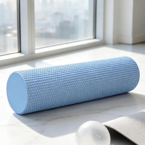 Rodillo de ejercicio de espuma suave de 45 cm para estiramientos de espalda y lumbar 7