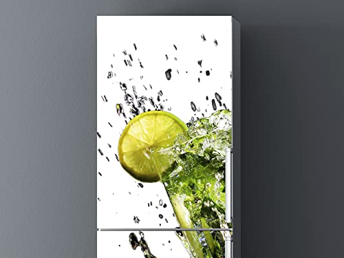 Adesivi in vinile per frigorifero, fette di limone...