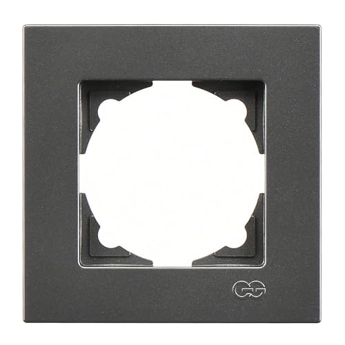 Eqona Metallic Füme Tekli Çerçeve
