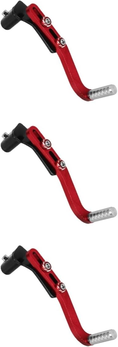 Gatuida 3pcs Motorcycle CNC Shift Lever Replacement for Models Gear Lever Accessory Essential Riding Tool Sturdy Construction Easy Installation
