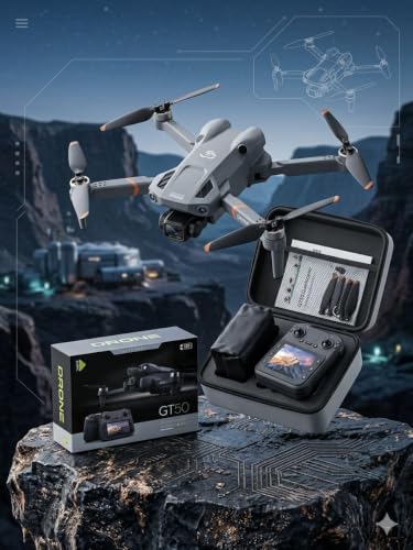 Image of Drone with 4k Camera Foldable 1080P HD Drone with FPV Live Video, Smart Gestures Selfie, Altitude Hold, One Key Take Off /Landing, 3D Flips for Kids and Adults. B2
