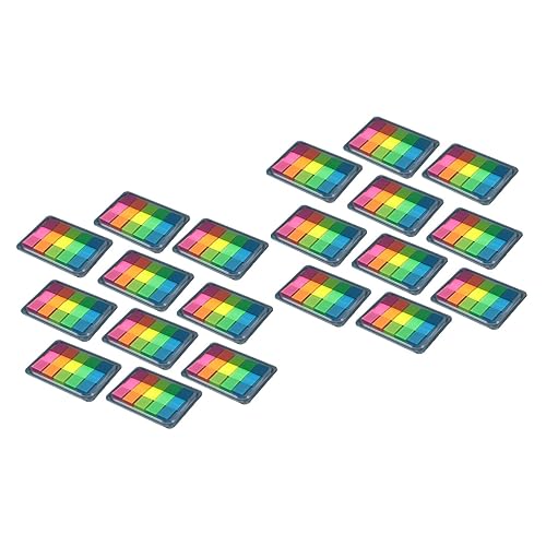 Marqueurs fluorescents autocollants pour organiser vos livres d'école et dossiers