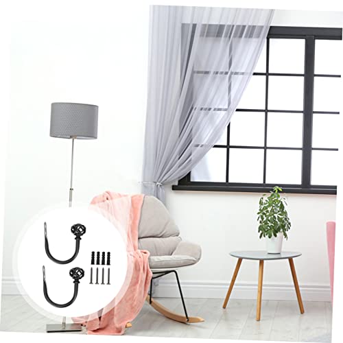 Rieles para cortinas y ganchos de sujecion domestica para ventanas de casa familiar 8