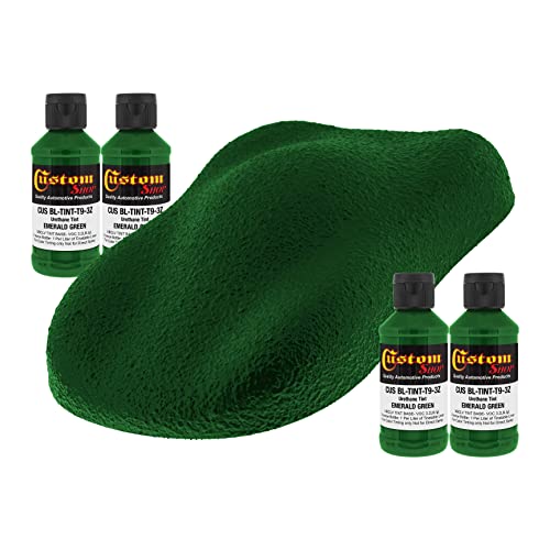 Image of Custom Coat 3 Ounce, Emerald Green, Bedliner Tint Concentrate, 4 Pack