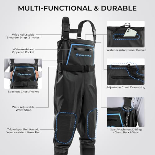 Image of Calamus WaveWalker Fishing Waders for Men & Women