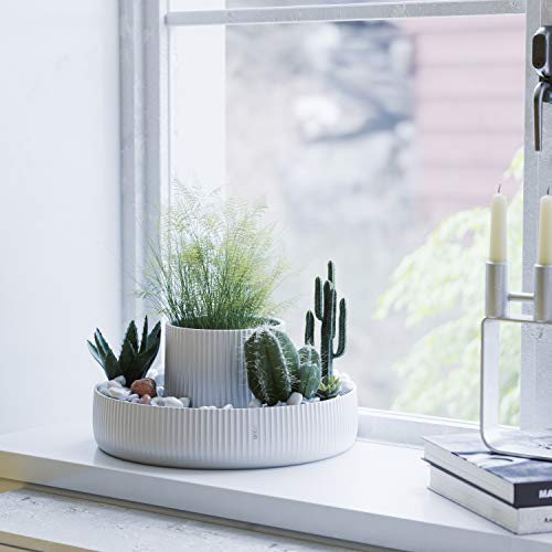 Umbra Fountain Planter, Doubles As Makeup Organizer And Storage, White #TOP6