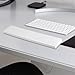 BaotyJie Ergonomic Keyboard Wrist Support with Memory Foam Comfort, White