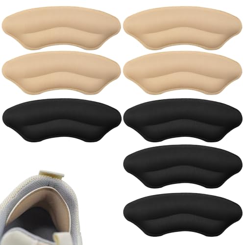 La Mejor Lista de Fundas de talonarios para Hombre - los preferidos. 50 4 Pares Almohadillas Protectoras de Talón Adhesivas - Reutilizables, Suaves y Cómodas para Aliviar Rozaduras, Dolor y Ampollas en Zapatos Nuevos o Ajustados