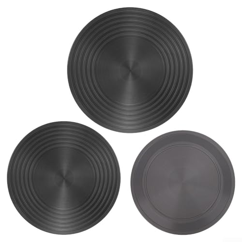 Placa de calor de estufa de gas para utensilios de cocina de vidrio, calefacción eficiente y manejo seguro (28 cm)