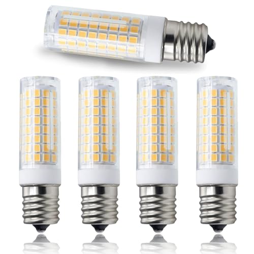 HXWY 7W E17 LED 電球 E17口金 電球 100V 730LM 可調光 70Wハロゲンランプ相当, 省エネ 高輝度 全方向広配光 電球色 3000K(5個入り)