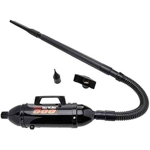 Metro Vacuum 105-105213 VM12500 N Blo 120V, 500-Watt Portable Vac/Blower, 20.3", Black Cover
