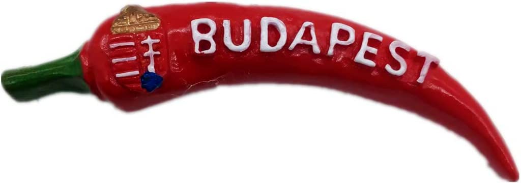 Altko Chili Budapest Hungary Magnet Fridge Refrigerator Magnet Decoration Sticker Souvenir Resin Crafts Kitchen Whiteboard