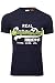 Produktbild Superdry Herren VL Cross Hatch Tee T-Shirt, Blau (Rich Navy ADQ), L
