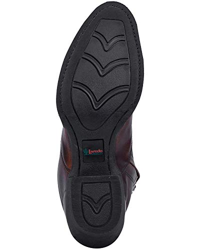 Laredo Men's Side Zipper Western Boot Round Toe Tan 10.5 Ee #TOP6