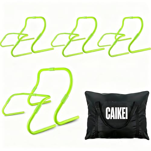 CAIKEI 6 Pack Green Agility Hurdles
