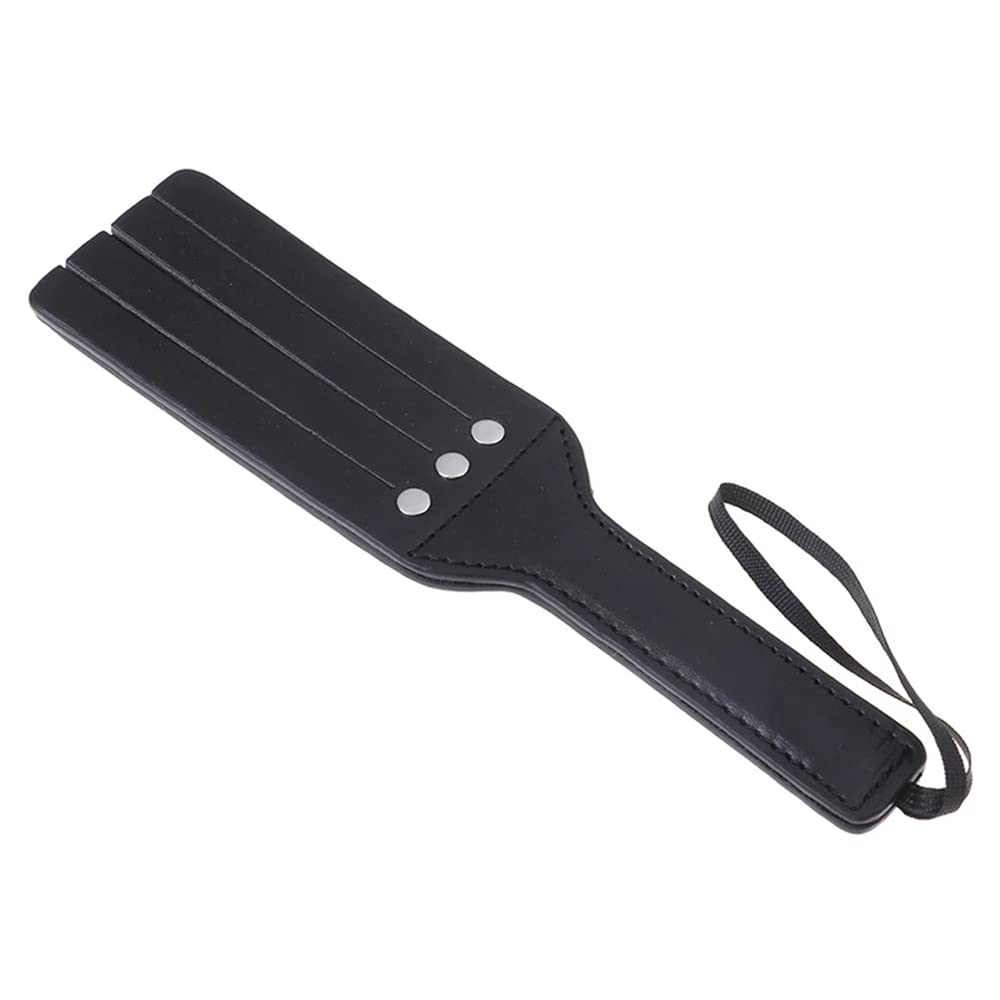 1 paleta de cuero suave negro, accesorio de personaje del juego