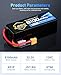 Zeee Premium Pro 6S Lipo Battery 8100mAh 22.2V 130C Ultra-Low IR Soft Pack Lipo Battery with XT90 Connector for RC Car Truck Boat RC Drone Helicopter Airplane Racing Models (2 Packs)