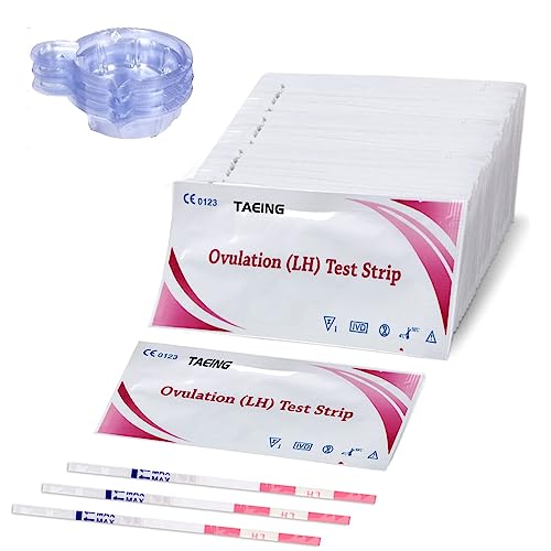 TAEING - Tiras de prueba de ovulación para mujeres (20 unidades)