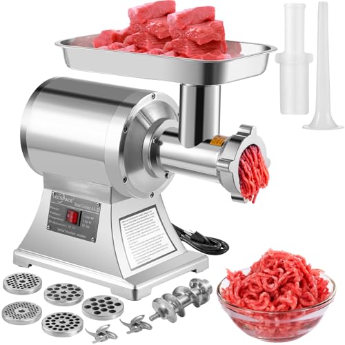 TECSPACE 1.5 HP Commercial Meat Grinder