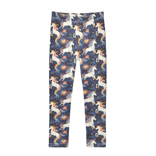 Girls Leggings Magical Unicorns Soft Toddler Leggings for Girls Kids Pants Size 4T-10T