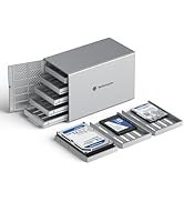 Yottamaster 4 Bay RAID Hard Drive Enclosure, USB C SATA RAID