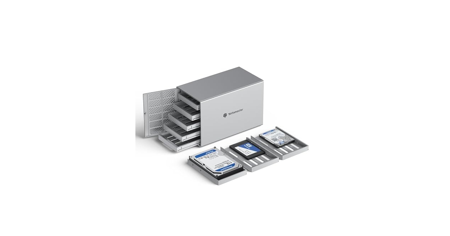 Amazon.com: Yottamaster 5 Bay RAID Hard Drive Enclosure USB