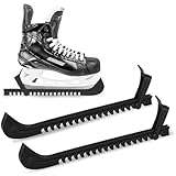 【Conception de Drainage】Ce protège-patins de hockey est doté de trous de drainage. Cela empêche efficacement l'accumulation d'humidité, prévient la rouille et contribue à la longévité des lames.