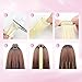 Beauty7 20pcs 20 inches Set de 20 Colores Pelucas Lacio Trenzas Color...
