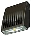 Lumark XTOR2A-PC1 Crosstour Wall Mount LED Light, 18W, Small Housing, Universal Wall/Low Level Mount, 120-277V, 5000K, 120V Photo Control, Carbon Bronze