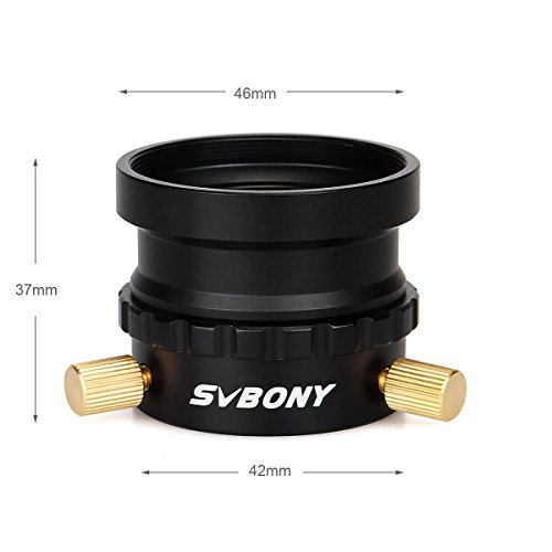 Svbony Telescope Accessories Focuser Adapter 1.25 Inches Adapter M42X0.75 Reflector Telescope Eyepiece Adapter #TOP1