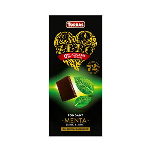 Torras Zero Chocolate Negro 72 Cacao Con Menta 100 Gr 100 Gramos Coleccion Zero 100 ml