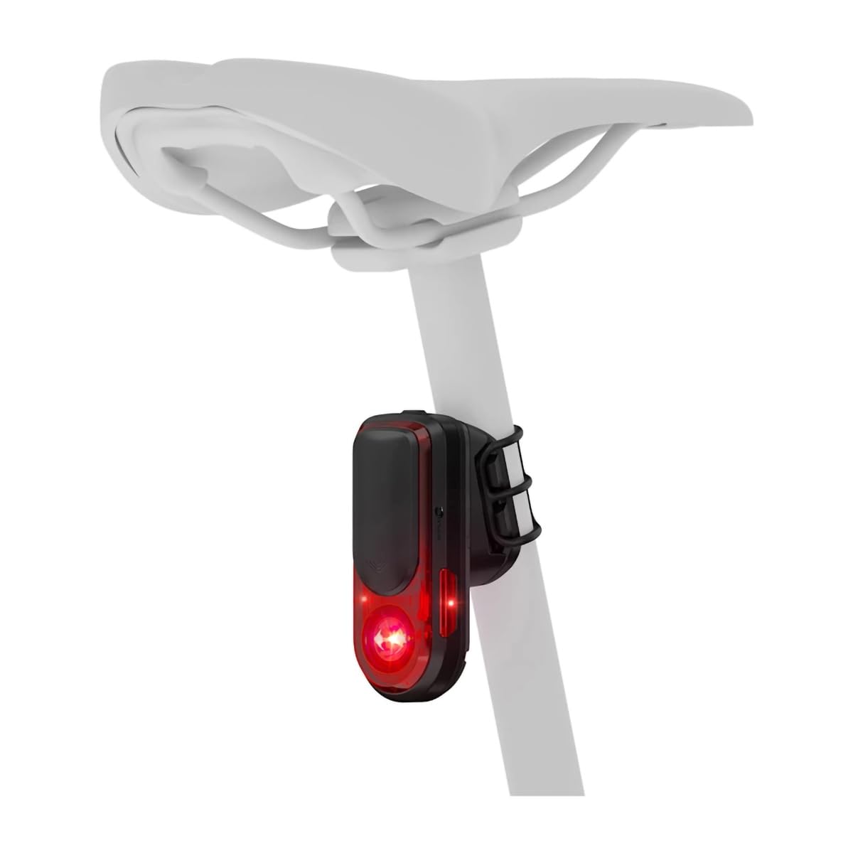 SIMPLETEK - Radar trasero de bicicleta luz LED integrada aviso vehículos IPx7 | Radar trasero bicicleta, luz de freno ciclismo, seguridad vial, sensor de vehículos, conexión inalámbrica, recargable
