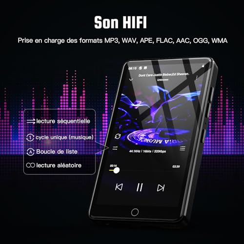Lecteur de musique Android compatible Spotify pour écouter vos playlists sans smartphone - 2