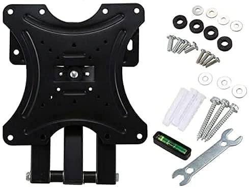SASHTECH 10" to 42" TV Wall Bracket Mount Holder Monitor Swivel Tilt Universal Full Motion Articulating Arm For LED LCD Flat Screen Plasma TV, VESA Size: 100x100mm, 75x75mm,200x200mm, 200x100mm