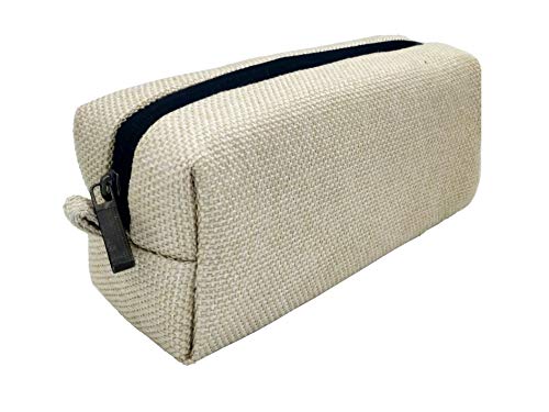 Khooti Multipurpose Jute Pencil Case Cum Pencil Pouch Organiser (Light Linen) Khooti Multipurpose Jute Pencil Case Cum Pencil Pouch Organiser (Light Linen)