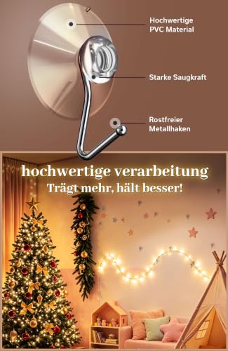 Menz Saugnapf Haken 10er Set, Ø35mm – Ansicht 4
