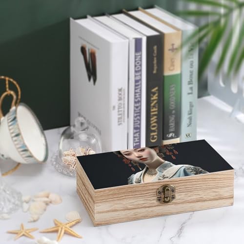 Boîte de rangement en bois pour protéger vos petits objets de la poussière - 5