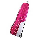harayaa Bolsa de Transporte para Palos de Golf con Rueda Bolsillo para Zapatos Nylon con Correa Fija Plegable Universal Bolsas de avión de Viaje de,...