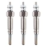 3pcs 3LB1 3LD1 3LD2 Glow Plugs 8-97106549-4 8971065494 for Hitachi EX40U EX50U EX29 EX30 EX32 EX35 EX36 John Deere 50ZTS 35ZTS 27ZTS Doosan SOLAR 030 Excavator